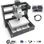 1610 pro mini cnc router kit with 120w spindle and grbl control for desktop engraving 1
