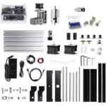 1610 pro mini cnc router kit with 120w spindle and grbl control for desktop engraving 4