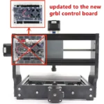1610 pro mini cnc router kit with 120w spindle and grbl control for desktop engraving 5