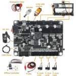 1610 pro mini cnc router kit with 120w spindle and grbl control for desktop engraving 6
