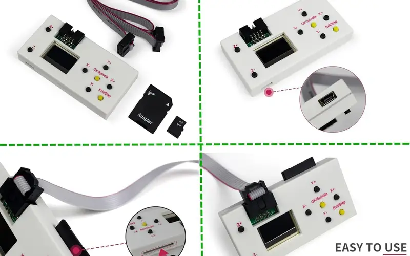Ports for Setup and Machine Connections
