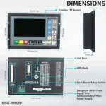 4 axis cnc motion control system with usb g code input 0 10 v spindle output and mpg handwheel 2