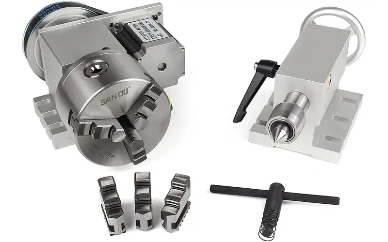A fourth axis for CNC rotary work