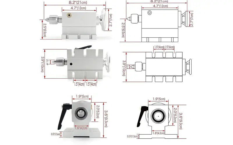 MT2 Support at a 65 mm Center Height
